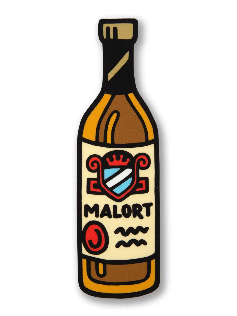 Malört Bottle Sticker