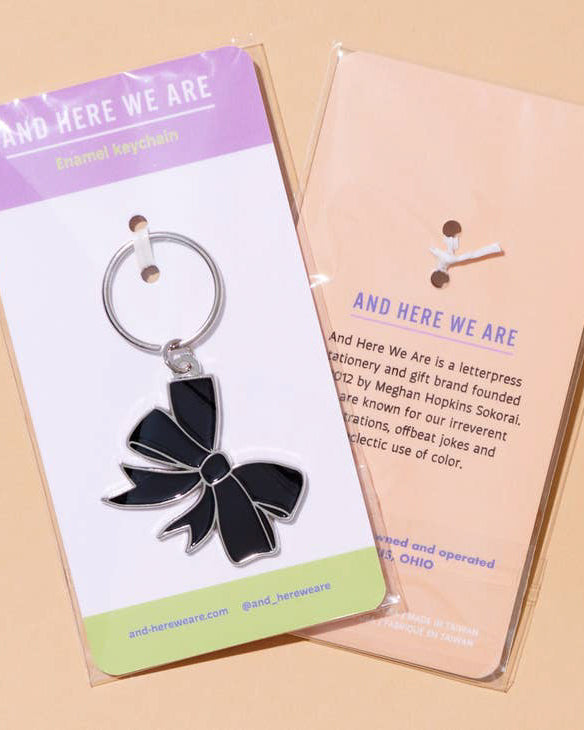 Classic Bow Keychain
