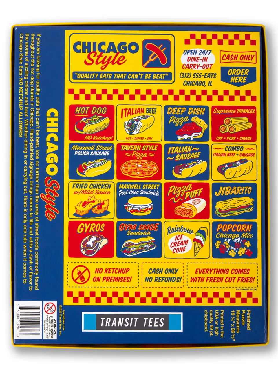 Chicago Style Eats 1000 Piece Puzzle
