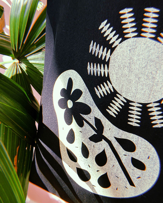 Sleeping Flower Tote Bag