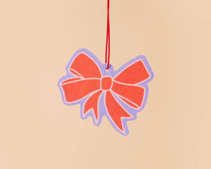 Classic Bow Air Freshener in Cherry