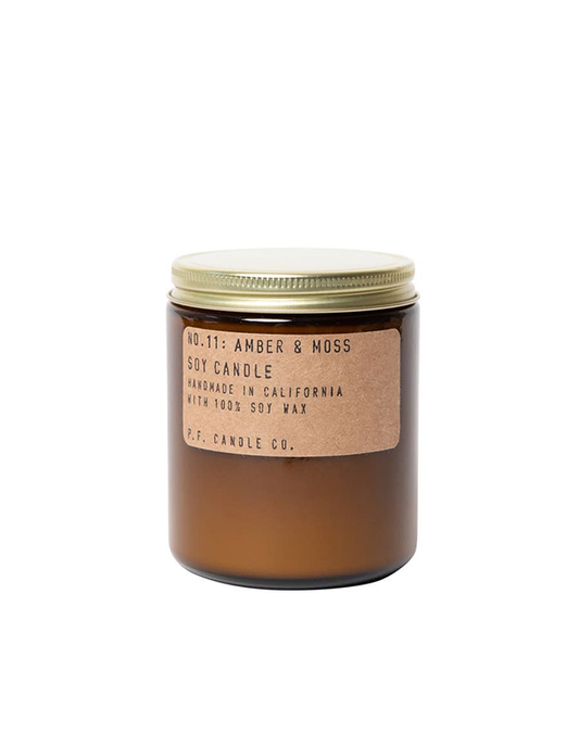 Amber & Moss Candle