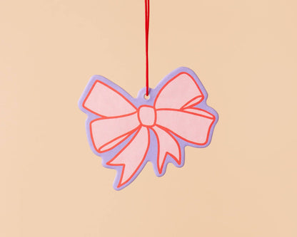 Classic Bow Air Freshener in Cherry