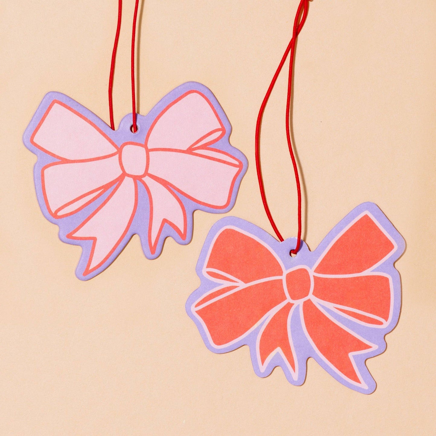 Classic Bow Air Freshener in Cherry