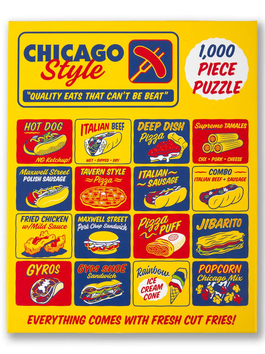 Chicago Style Eats 1000 Piece Puzzle