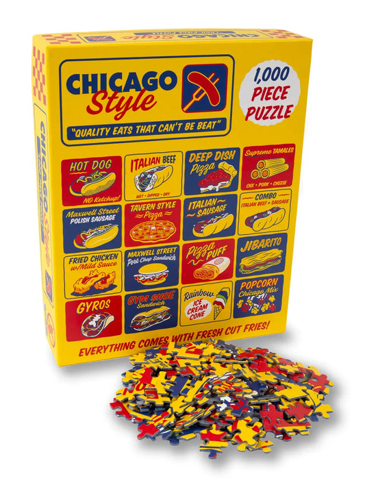 Chicago Style Eats 1000 Piece Puzzle
