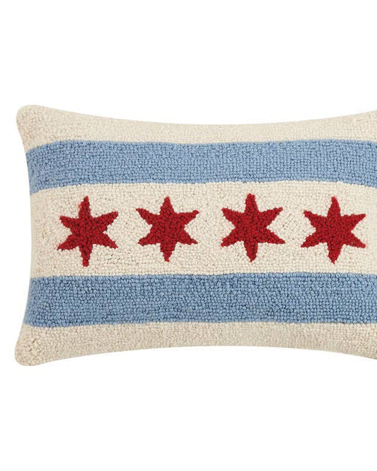 Chicago Flag Pillow