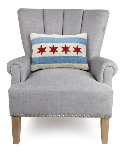 Chicago Flag Pillow