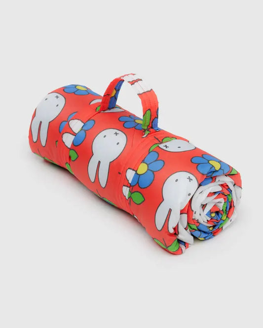 Puffy Picnic Blanket in Flower Miffy