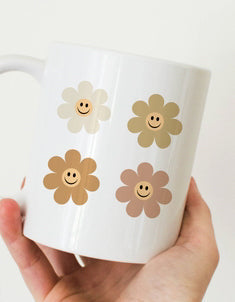 Daisy Smiley Mug - 11oz