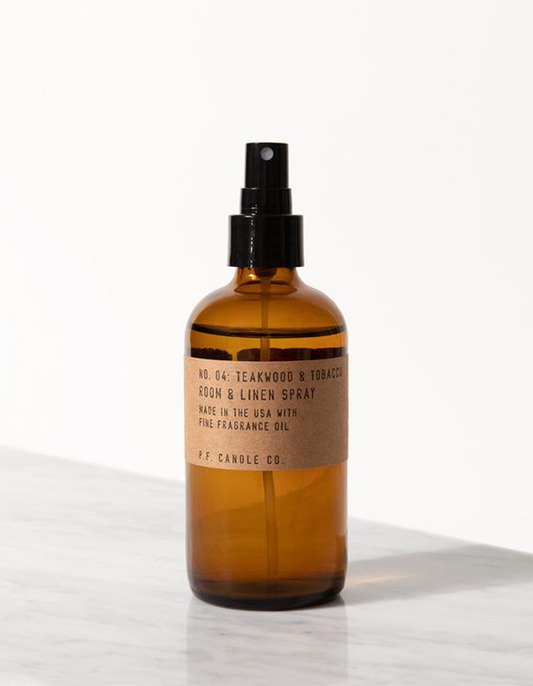 Teakwood & Tobacco Room & Linen Spray
